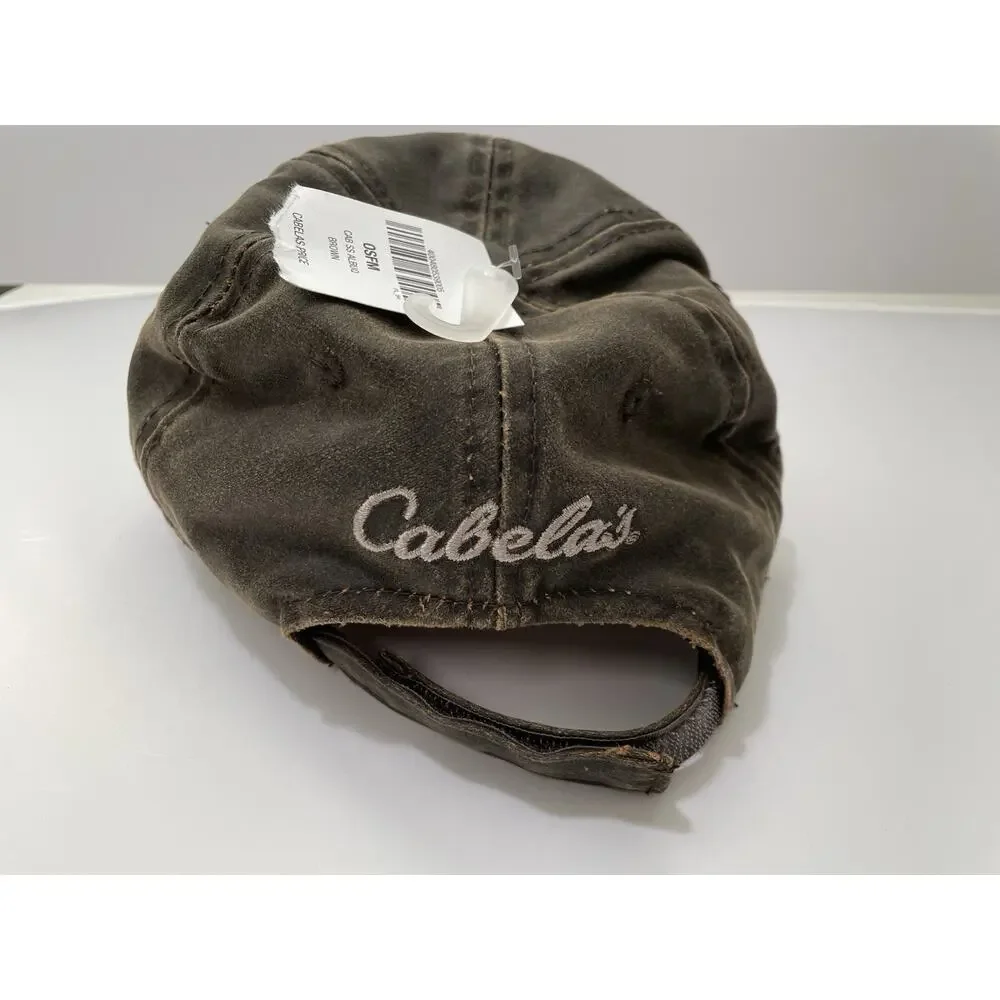 Cabela’s Brown Sports Cap Hat CAP Albuquerque NM Embroidered New